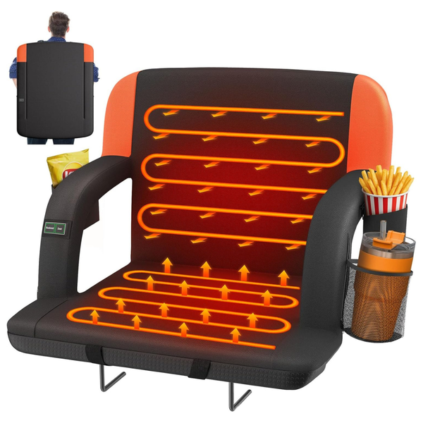HOPERAN 25" Dual-Sided Heated Stadium Seats