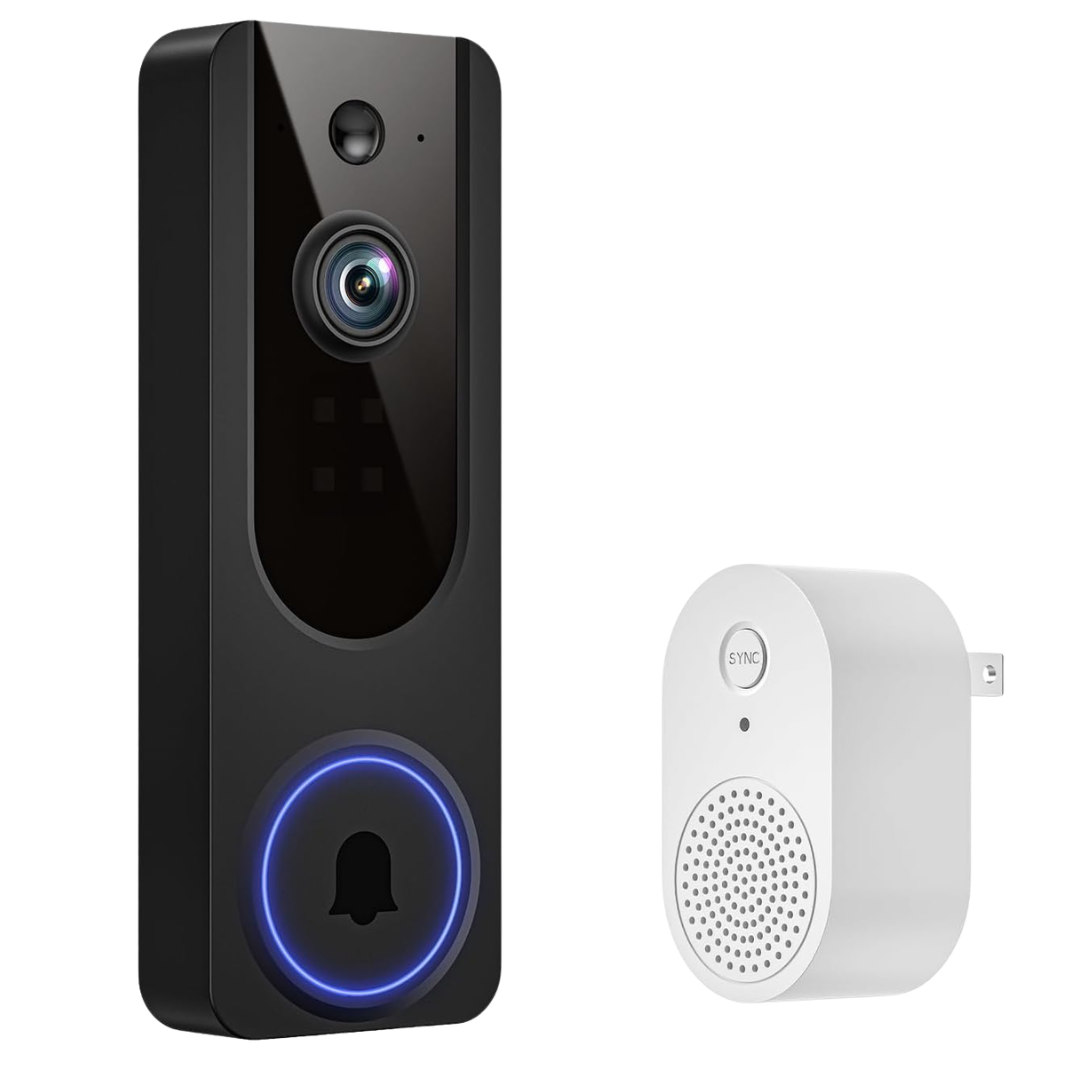 Cookedixo 1080P Wireless Video Doorbell