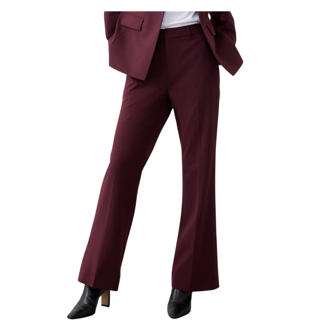 Banana Republic Factory Women's Bootcut High-Rise Sculpted Trouser