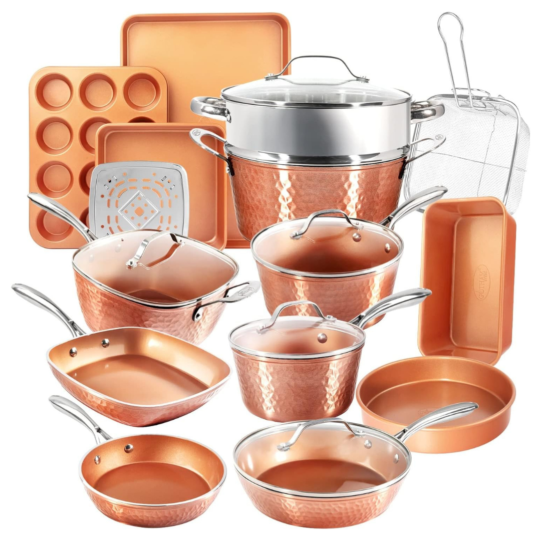 20-Pieces Gotham Steel Cookware & Bakeware Set