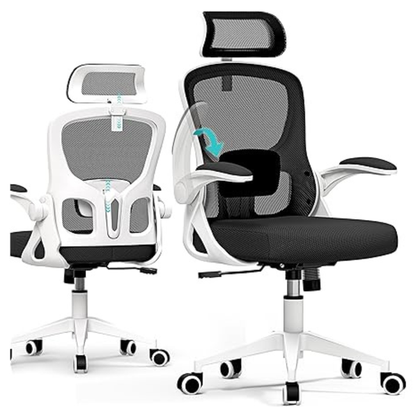 Finati Ergonomic Mesh Office Chair With Adjustable Headrest