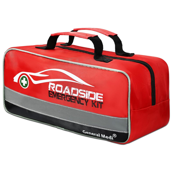 127-Pieces General Medi Roadside Car Emergency Kit