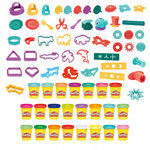 Play-Doh Super Storage Canister W/ 48 Tools & 23 Play-Doh Compound Cans