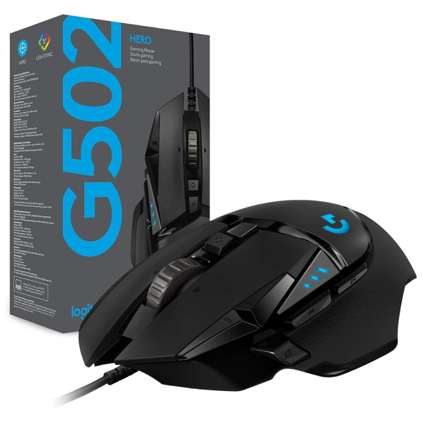 Logitech G502 HERO High Performance Wired Gaming Mouse