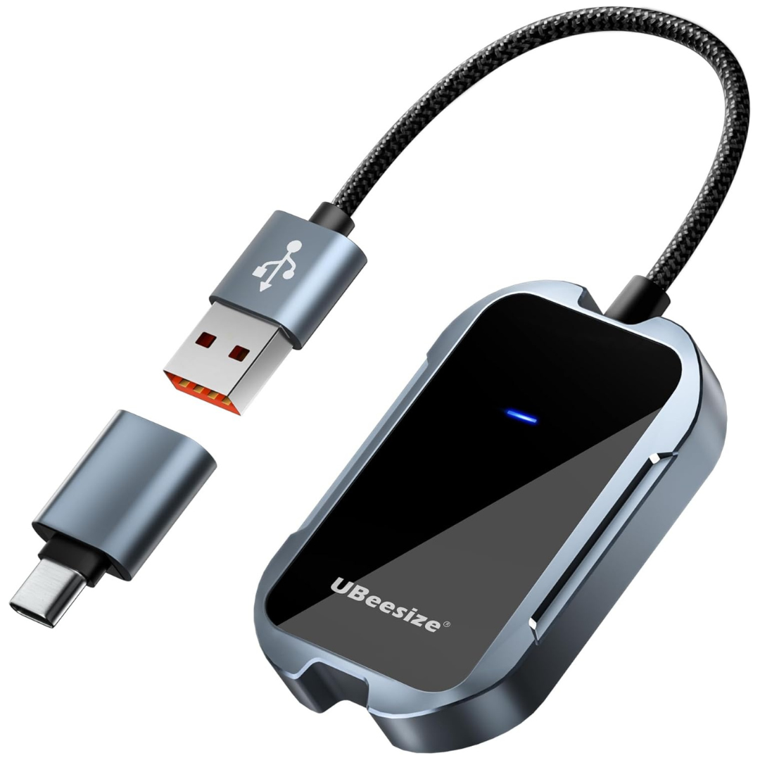 UBeesize Seamless Wireless CarPlay Adapter