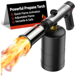 ThermoMaven Propane Blow Torch With One-Touch Max Fire