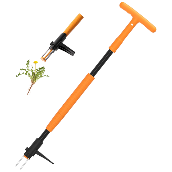 Fully Stand Up Weed Remover Tool With 3 Claws