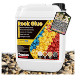 2 Gallon Landscaping Rock Glue With Blue Marks