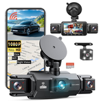 2K FHD 4-Channel 360º Dash Camera