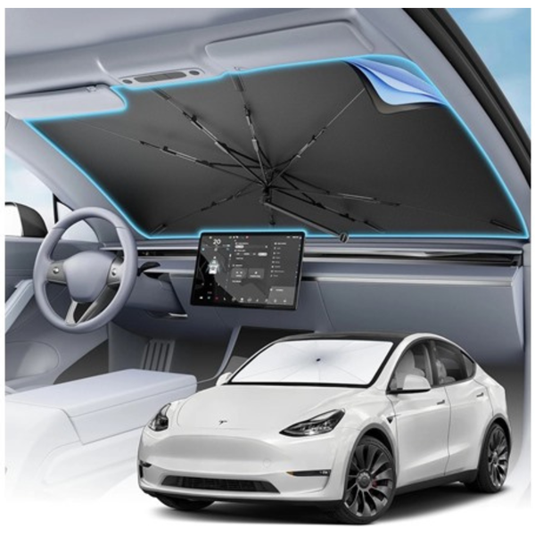 57" Windshield Sun Rays & Heat Damage Protect Car Sunshade