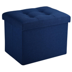 Docvania Foldable Foot Rest Storage Ottoman