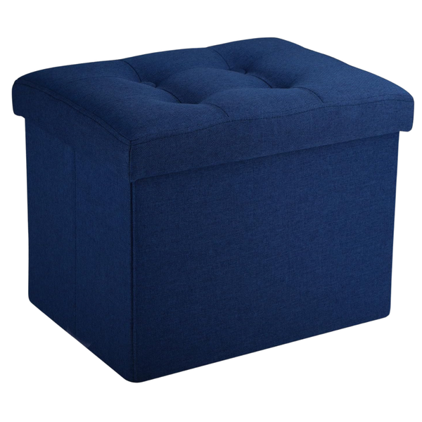 Docvania Foldable Foot Rest Storage Ottoman
