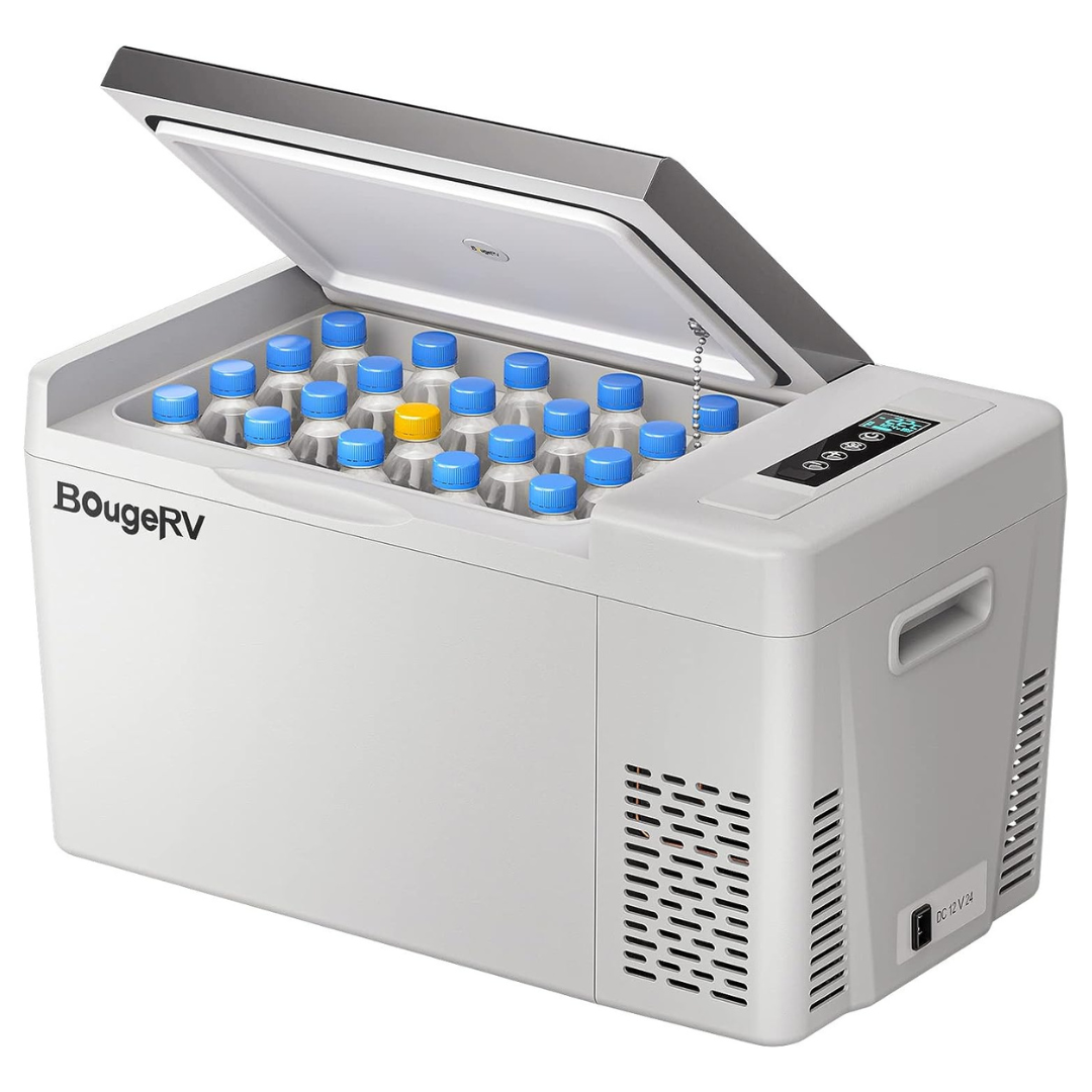 23-Quart BougeRV 12-Volt Car Portable Refrigerator