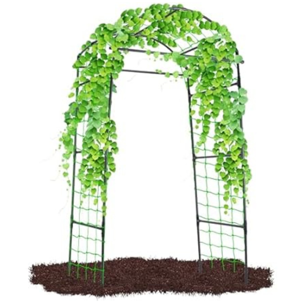 Follook Garden Arch 6.7ft Tall Cucumber Trellis
