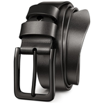 Men's Casual Adjustable Genuine Leather Belt (31"-34")