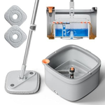 KZKR Spin Mop and Bucket Set with 2 Pads