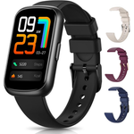 Unisex Fitness Smartwatch with Heart Rate/SpO2/Sleep Monitor