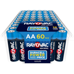 60-Count Rayovac High Energy Alkaline AA Batteries