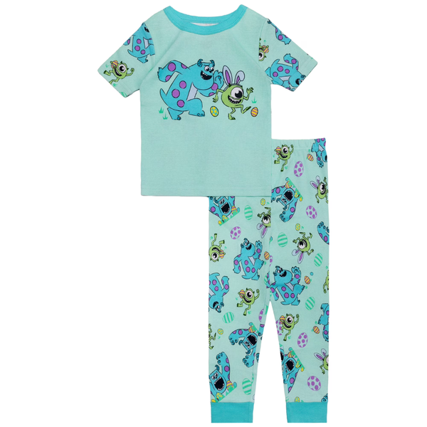 2-Piece Character Toddler Easter Pajama Set (4 Colors)