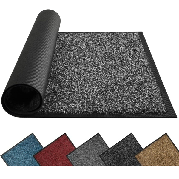 29.5" x 17" Mibao Non-Slip Waterproof Front Door Mat