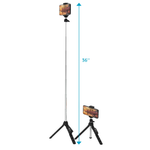 Bower 6-in-1 Multi Selfie Tripod w/ Smartphone & GoPro Mount