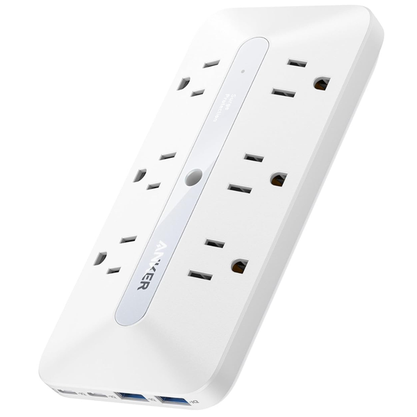 Anker 10-in-1 Wall Charger with Surge Protector & USB-C