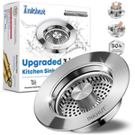 Upgraded 3-in-1 Stainless Steel Kitchen Sink Drain Strainer