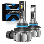 2-Pack Fahren 9145/H10/9140 LED Fog Light Bulbs