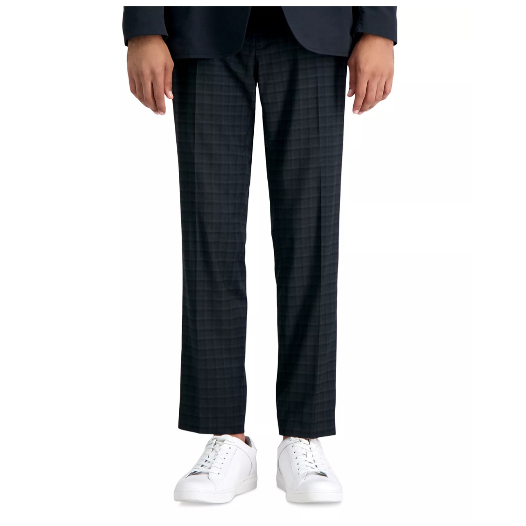 Kenneth Cole Men's Gabardine Flat-Front Dress Pants