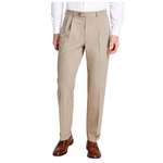 Michael Kors Men's Pleated Solid Classic Fit Pants (Various)