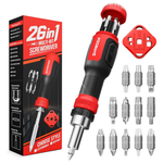 26-in-1 Sharden Ratcheting Screwdriver Set