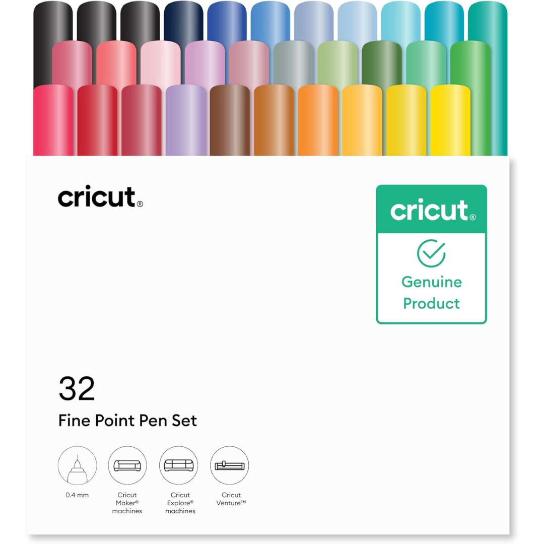 32-Count Cricut 0.4 Mm Ultimate Sampler Fine Point Pen