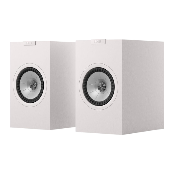 KEF Q1 Meta Bookshelf Speaker (White, Pair)