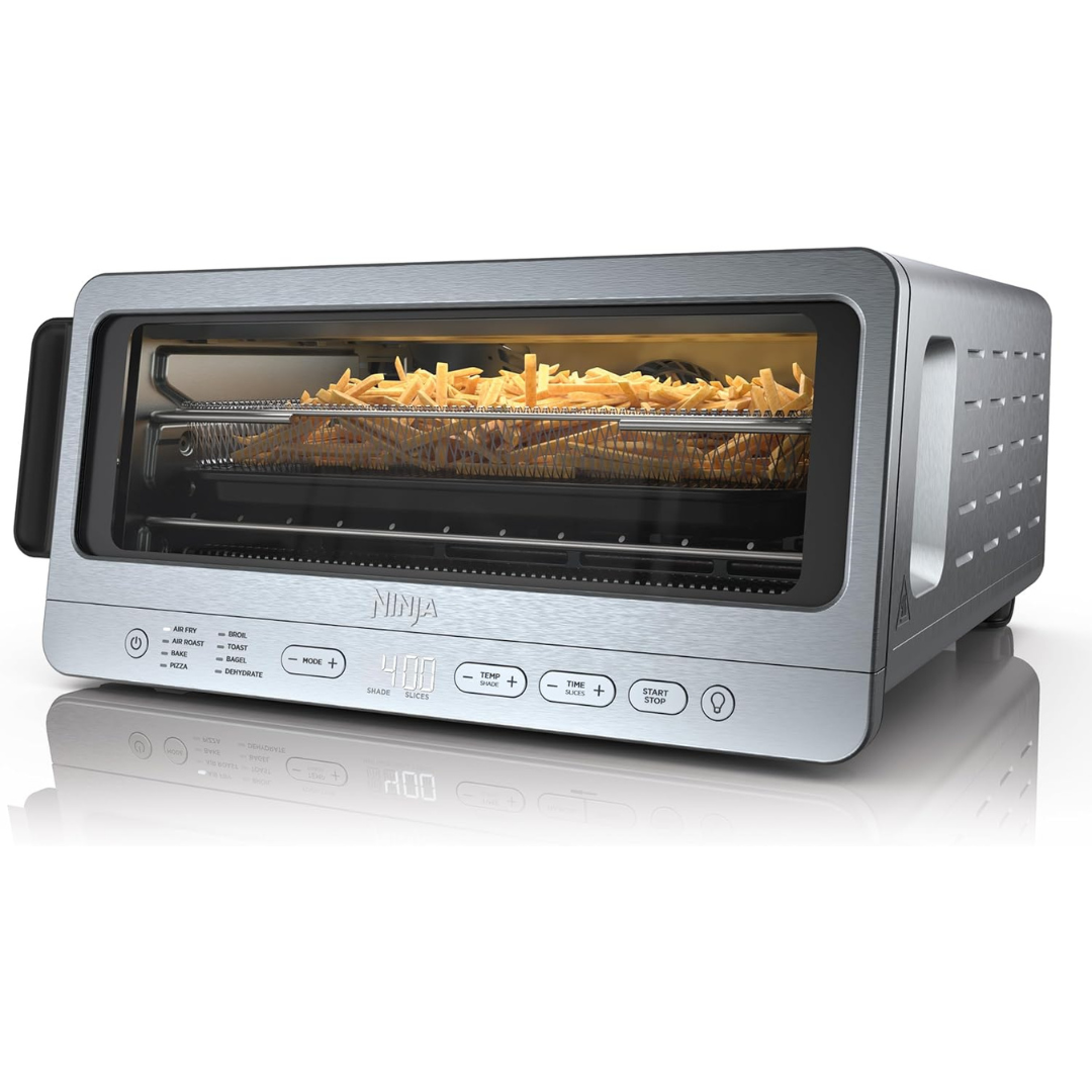Ninja 8-In-1 1800W Air Fryer Toaster Oven Combo