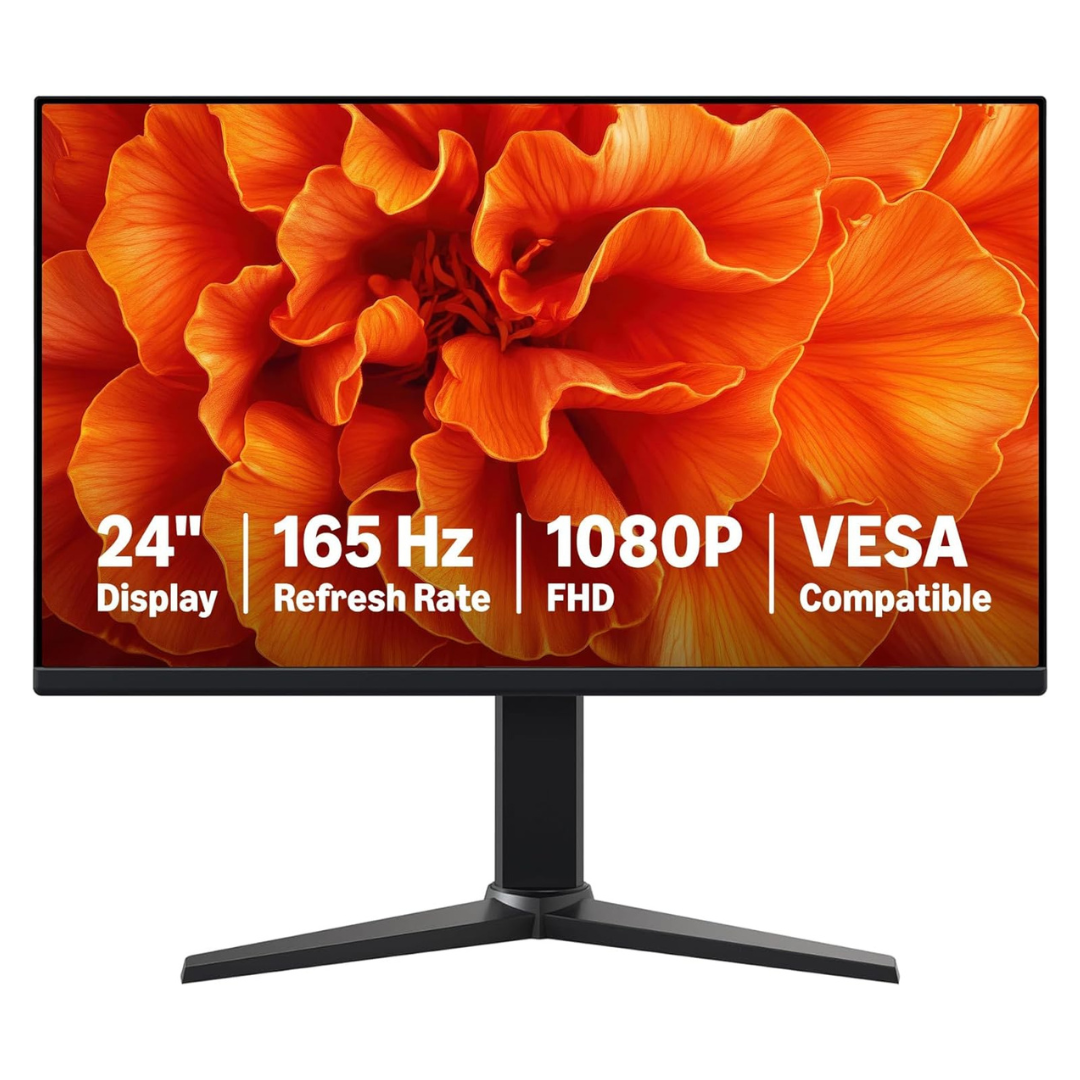24" Amazon Basics G24M2020GNA FHD 165Hz 1ms IPS Freesync Gaming Monitor