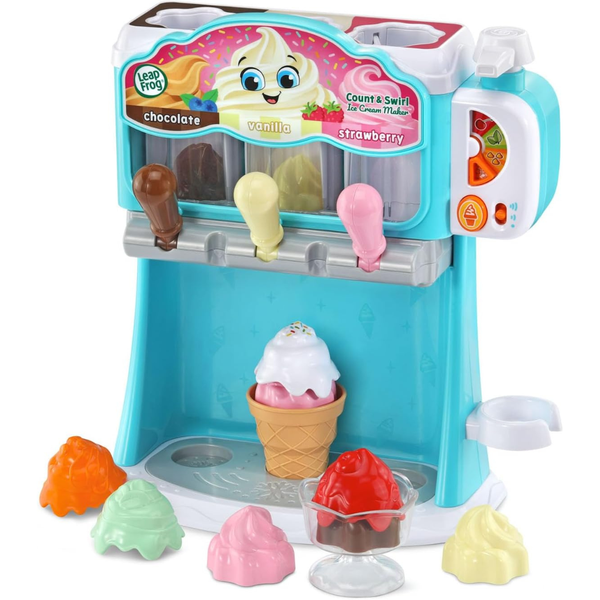 LeapFrog Count and Swirl Ice Cream Maker Playset