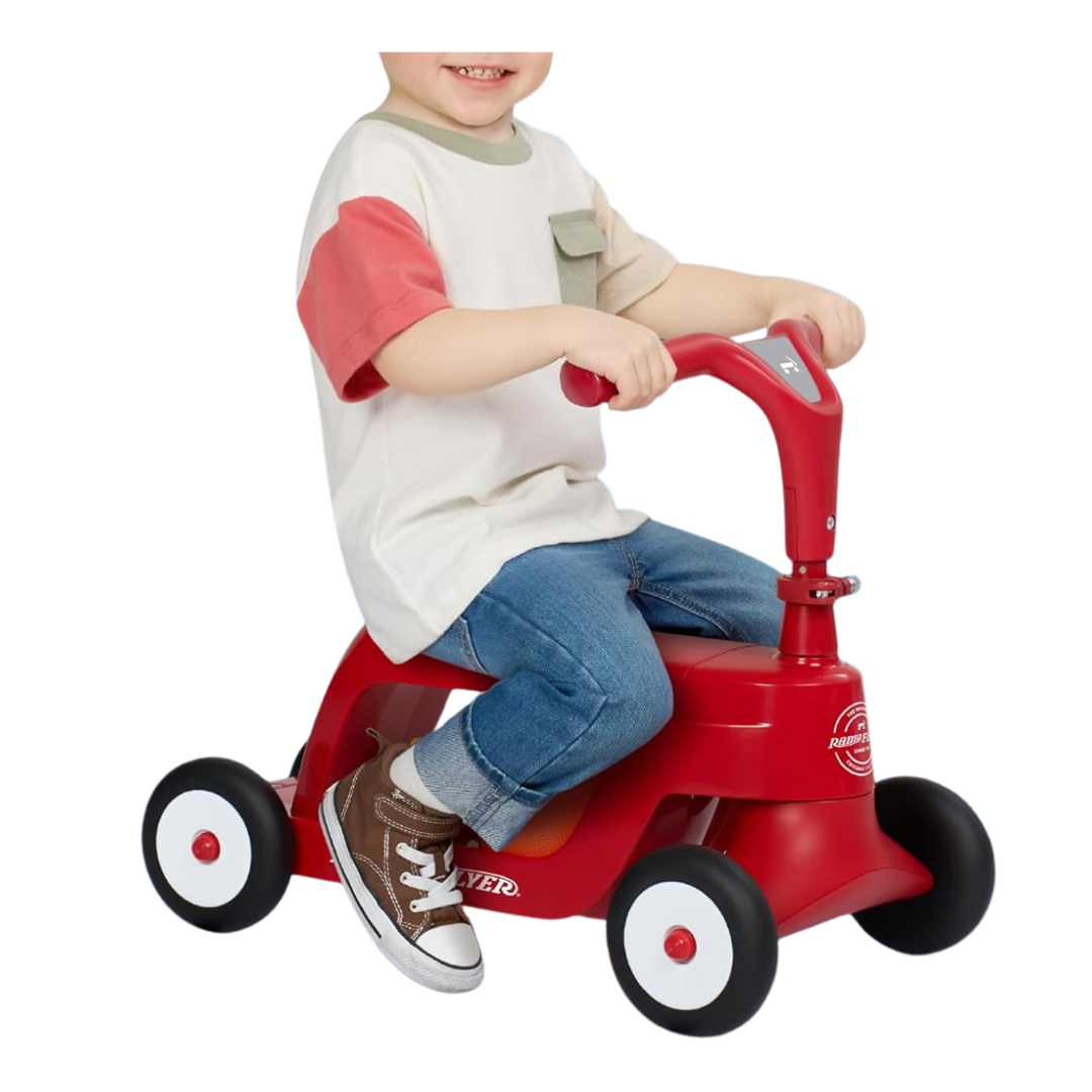 Radio Flyer Scoot 2 Scooter, Ride On Toy Or 4-Wheel Kids Scooter