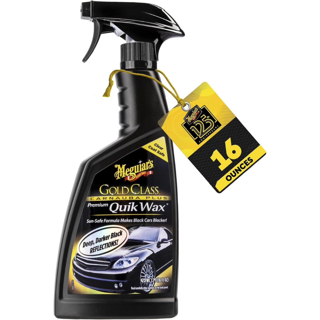 16-Oz Meguiar's Gold Class Carnauba Quik Wax Sprayx (G7716)