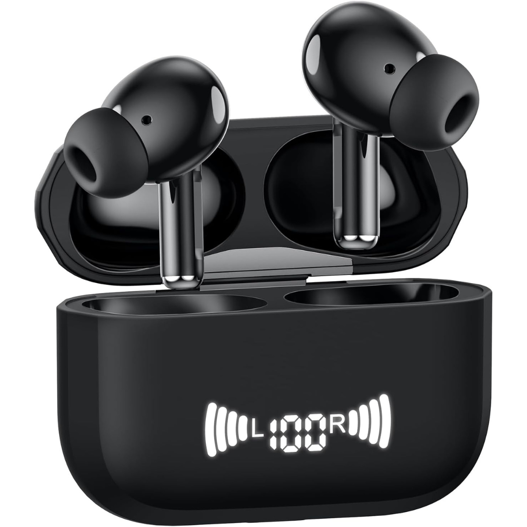 Wireless HiFi Bass Stereo in-Ear Earbuds With ENC Noise Cancelling Mic