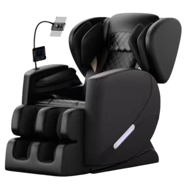 Noble House Lunareth PU Leather Power Zero Gravity Reclining Massage Chair