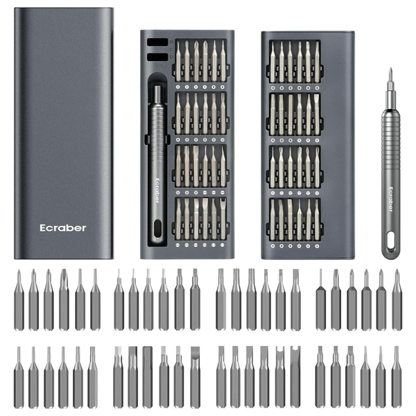 Ecraber 51-In-1 Portable Mini Precision Screwdriver Sets