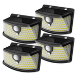 4-Pack Aootek Waterproof 120-LED Solar Motion Sensor Lights