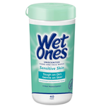 40-Count Wet Ones Sensitive Skin Hand And Face Wipes