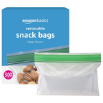 300-Count Amazon Basics Snack Storage Bags