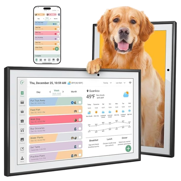 10.1" Smart Electronic Family Digital Calendar With Chore Chart