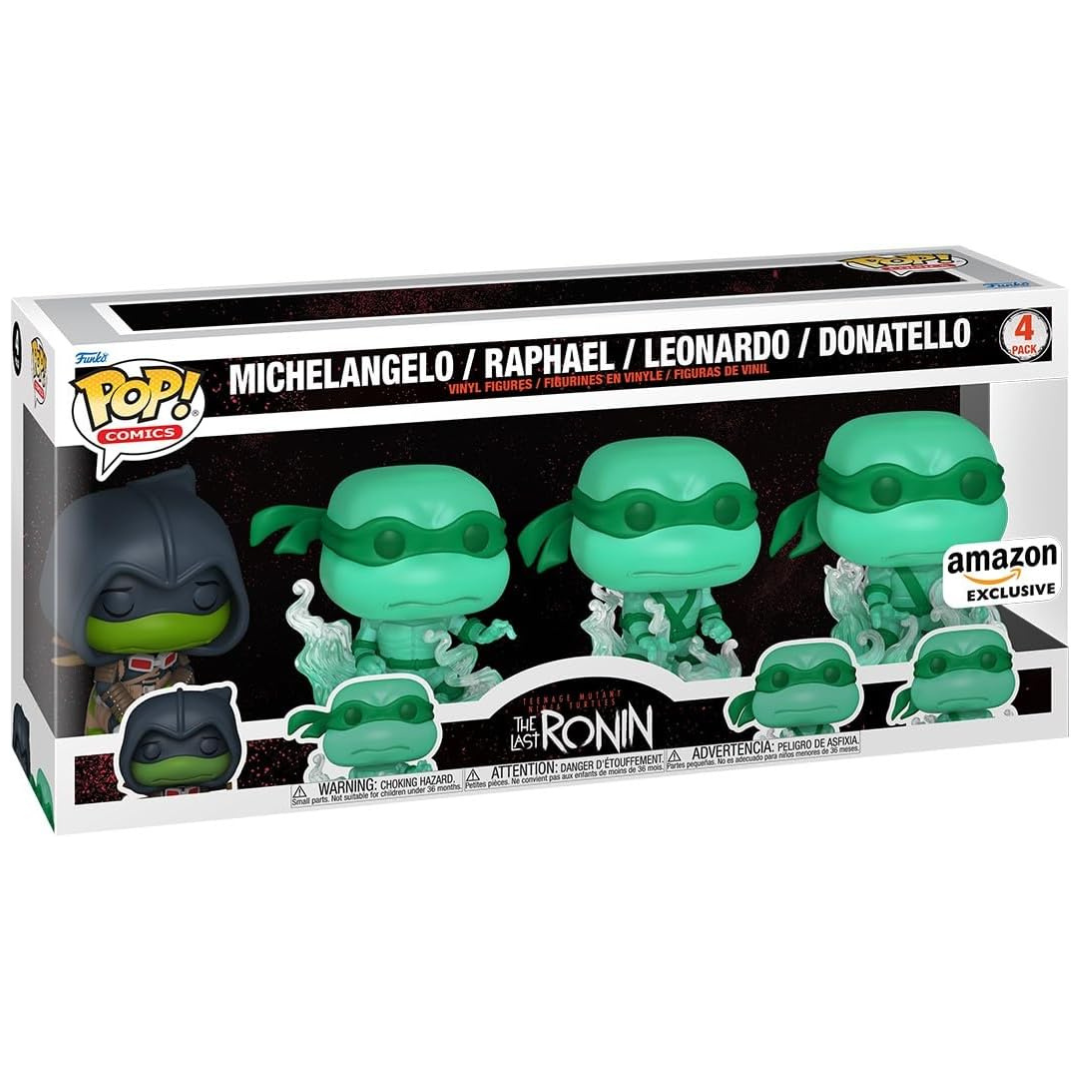 4-Pack Teenage Mutant Ninja Turtles The Last Ronin