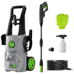 Atoolio High Power Electric Pressure Washer With Foam Cannon Attachment