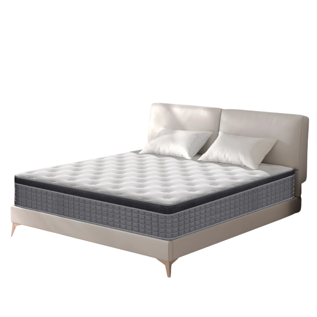 Alwyn Home Queen Size Medium Pocket Spring Hybrid Mattress