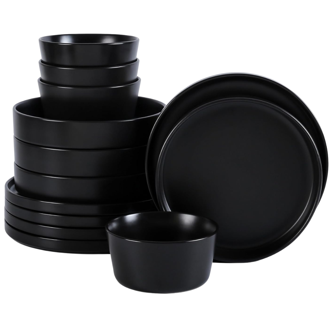 12-Piece Stone Lain Celina Stoneware Dinnerware Set