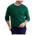 Club Room Men's Mixed Cable-Knit Crewneck Sweater (2 Colors)